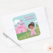 Stickers de fête d'anniversaire de la princesse af (Enveloppe)