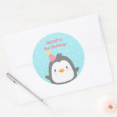 Stickers de fête d'anniversaire de Little Penguin (Enveloppe)