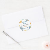 Stickers de fête d'anniversaire des Planètes spati (Enveloppe)