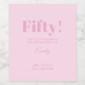 Stickers de fête d'anniversaire personnalisables (Étiquettes simples)