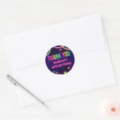 Stickers de fête d'anniversaire Rainbow Glow (Enveloppe)