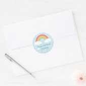 Stickers de fête d'anniversaire Rainbow personnali (Enveloppe)