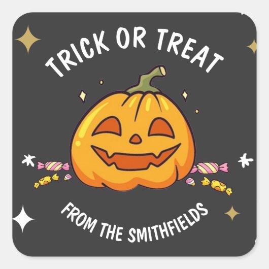 Stickers de fête d'Halloween pour enfants ou de tr (Devant)