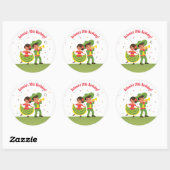 Stickers de fête mexicaine Fiesta Hispanique pour  (Feuille)