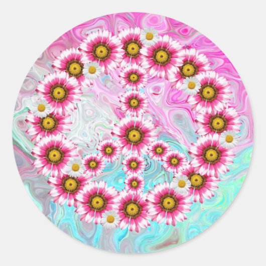 stickers de fleurs de paix (Devant)