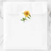 Stickers de fleurs de tournesol jaune (Sac)