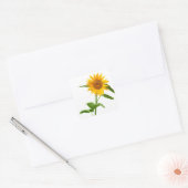 Stickers de fleurs de tournesol jaune (Enveloppe)