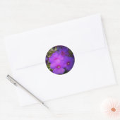Stickers de fleurs violettes (Enveloppe)