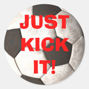Stickers de football de balle de football anglais