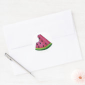 Stickers de fruits à croûte de pastèque rose juteu (Enveloppe)