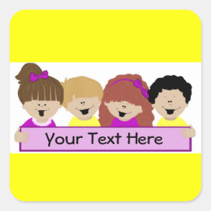 Stickers de garderie pour enfants mignons