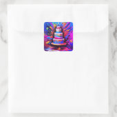 stickers de gâteau d'anniversaire ou scellés d'env (Sac)