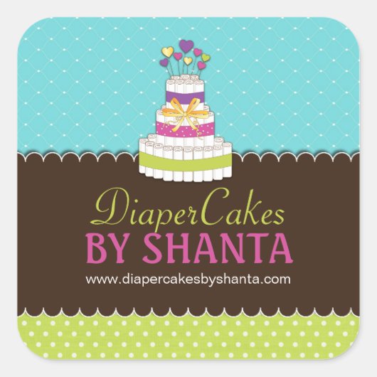 Stickers de gâteau de couche (Devant)