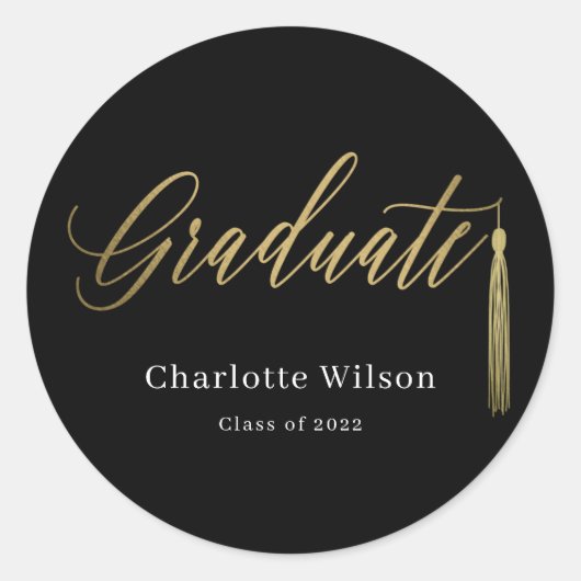 Stickers de graduation Tassel Pride ou joints d'en (Devant)