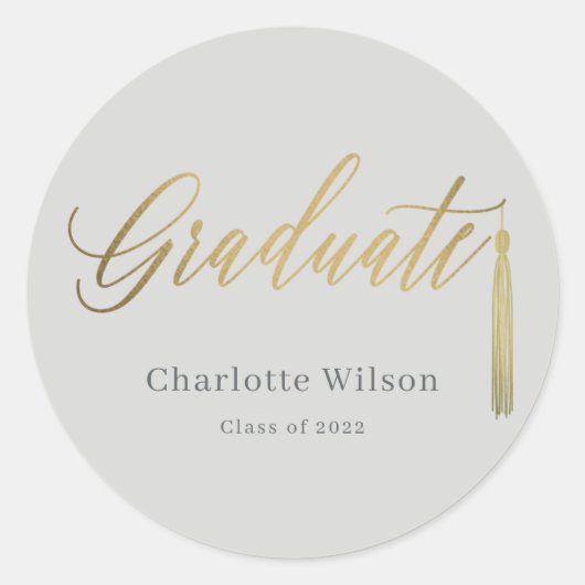 Stickers de graduation Tassel Pride ou joints d'en (Devant)