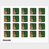 Stickers de guitare acoustique antique (Feuille)