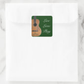 Stickers de guitare acoustique antique (Sac)
