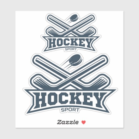 Stickers de hockey (Feuille)