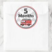 Stickers de jalon mensuels - Mois du bébé au mois (Sac)