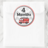 Stickers de jalon mensuels - Mois du bébé au mois (Sac)