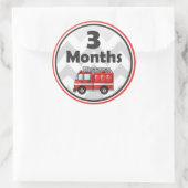 Stickers de jalon mensuels - Mois du bébé au mois (Sac)