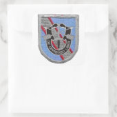 STICKERS DE LA 297E COMPAGNIE INTEL MILITAIRE FLAS (Sac)