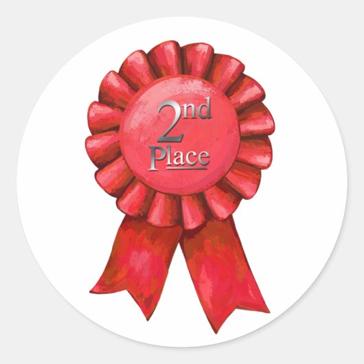 Stickers de la 2e place Ribbon Award (Devant)