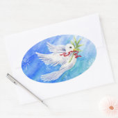 Stickers de la colombe de Noël (Enveloppe)
