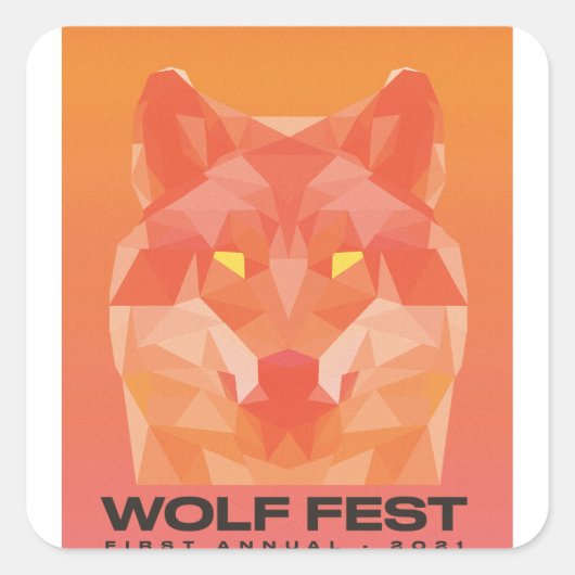 Stickers de la Fête du loup 2021 (Devant)