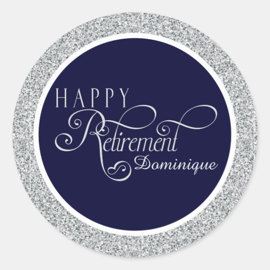 Stickers de la partie de retraite moderne (Devant)