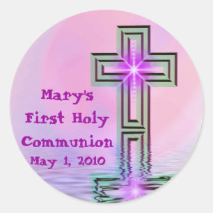 Stickers de la première sainte communion de Marie