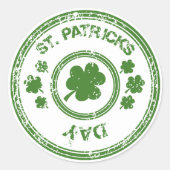 Stickers de la Saint Patrick (Devant)