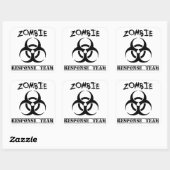 Stickers de l'équipe de réponse Zombie Grand (Feuille)
