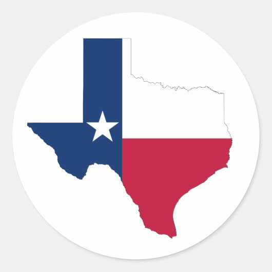 Stickers de l'état du Texas (Devant)