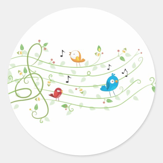 Stickers de ligne du personnel (Devant)