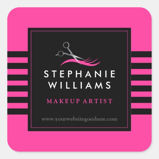 Stickers de liste de cheveux personnalisables (Devant)