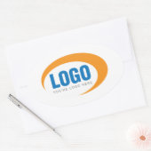 Stickers de logo d'entreprise personnalisés (Enveloppe)