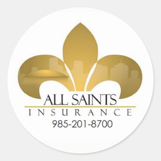 Stickers de logo d'entreprise personnalisés (Devant)