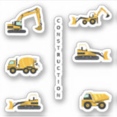 Stickers de machines lourdes (Devant)