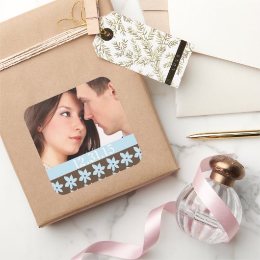 Stickers de mariage avec votre photo (Cadeaux)