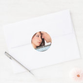 Stickers de mariage avec votre photo (Enveloppe)