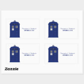 Stickers de mariage boîte de police v5 (Feuille)