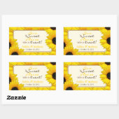 Stickers de mariage Buffet Sunflower Candy (Feuille)