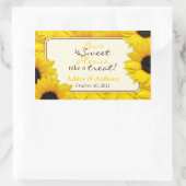 Stickers de mariage Buffet Sunflower Candy (Sac)