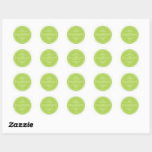 Stickers de mariage charme intemporel - Céleri (Feuille)