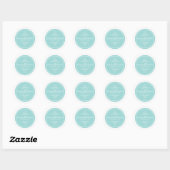 Stickers de mariage charme intemporel - Sky (Feuille)
