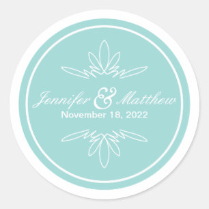 Stickers de mariage charme intemporel - Sky