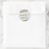 Stickers De Mariage De Dentelle Foncé Classique (Sac)