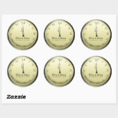 Stickers de mariage du Nouvel An (Feuille)