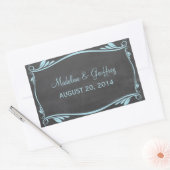 Stickers de mariage en tableau noir (Enveloppe)